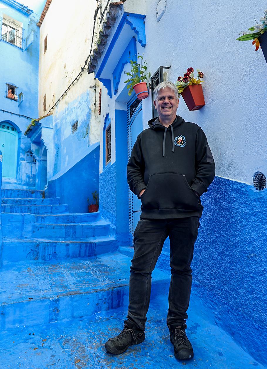 Chefchaouen, Morocco by Kate Sharpe